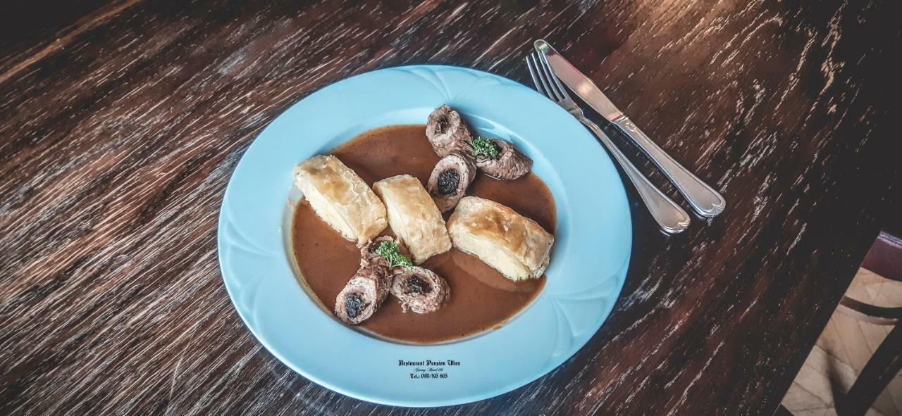 Restaurant Pansion Wien Cierny Brod Экстерьер фото